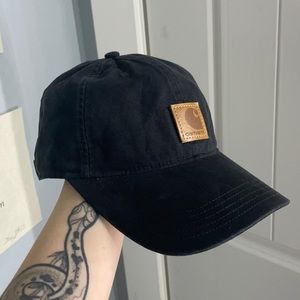 Black Adjustable Carhartt Hat